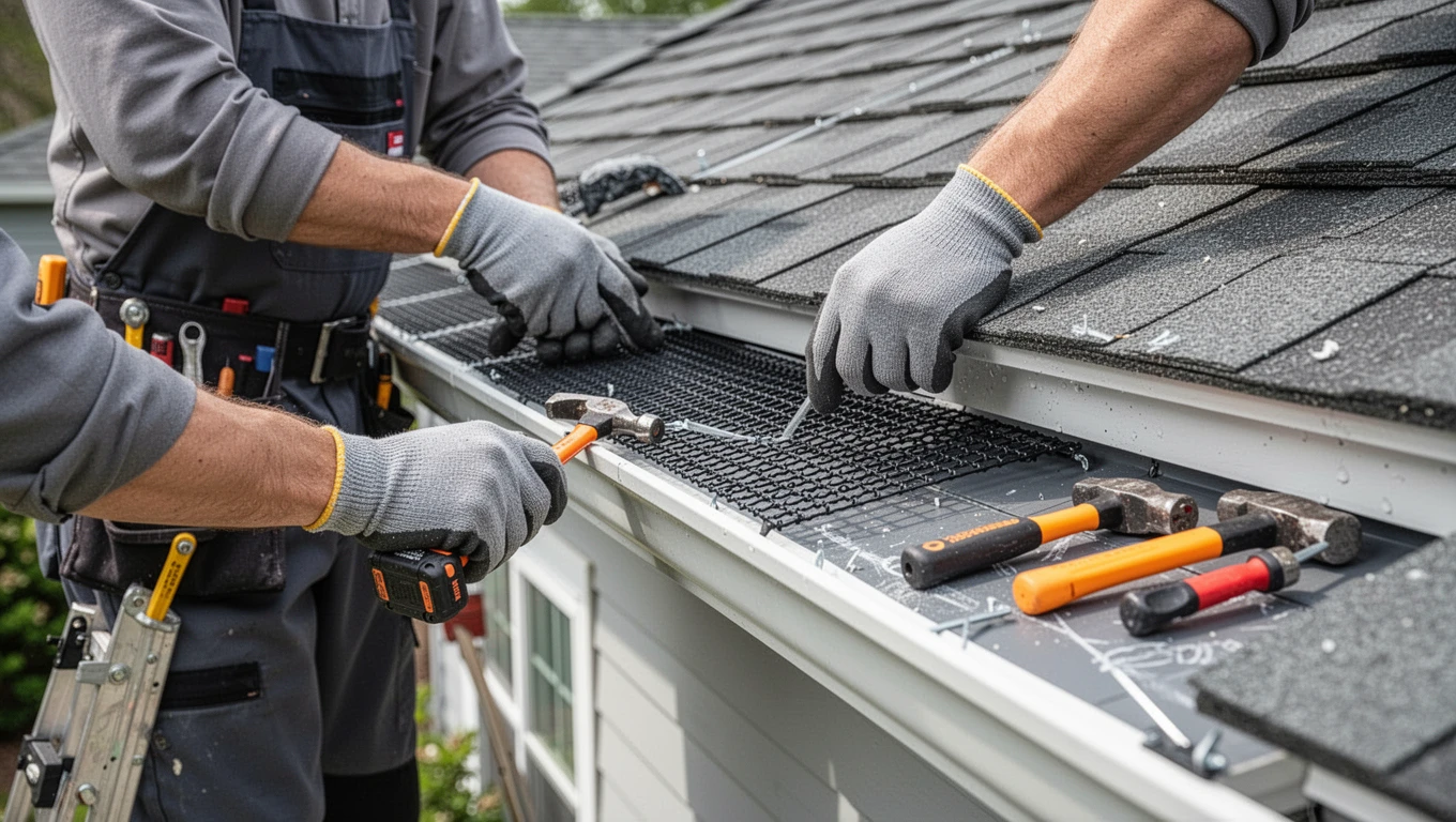 Gutter Guard Guard Installation