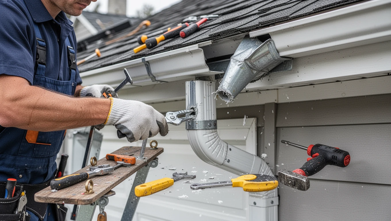 Downspout Repair