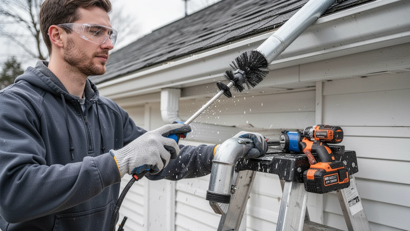 Downspout Cleaning